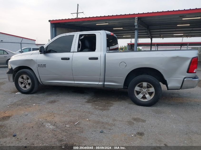 2018 Ram 1500 Tradesman Quad Cab 4X2 6'4 Box VIN: 1C6RR6FG0JS296669 Lot: 39385845