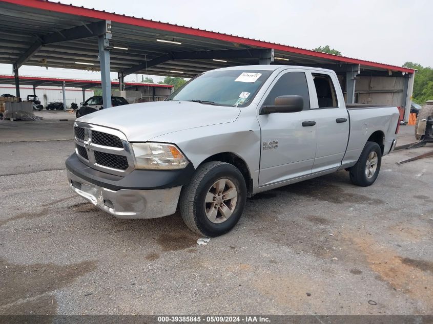 2018 Ram 1500 Tradesman Quad Cab 4X2 6'4 Box VIN: 1C6RR6FG0JS296669 Lot: 39385845