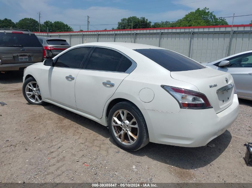 2014 Nissan Maxima 3.5 S VIN: 1N4AA5AP8EC449724 Lot: 39385847