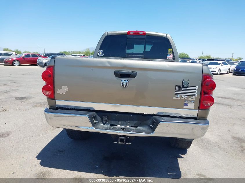 2007 Dodge Ram 1500 Slt VIN: 3D7KS19D97G711934 Lot: 39385850