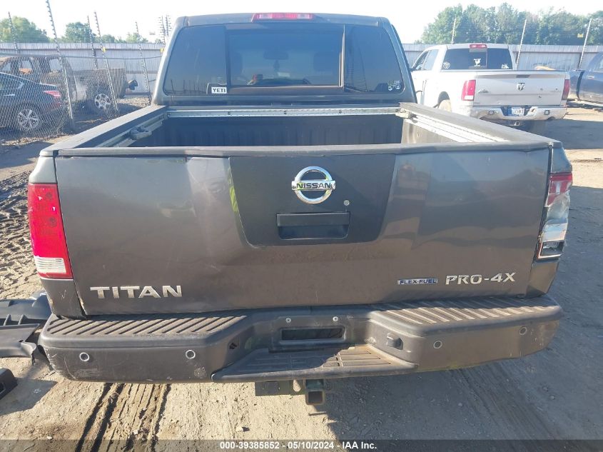 2011 Nissan Titan Pro-4X VIN: 1N6BA0EC4BN322054 Lot: 39385852