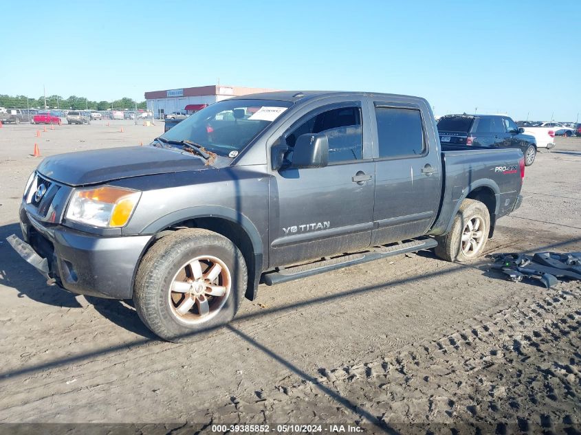 2011 Nissan Titan Pro-4X VIN: 1N6BA0EC4BN322054 Lot: 39385852