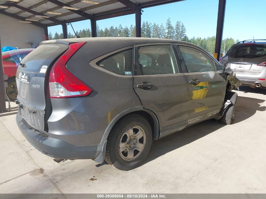 2012 Honda Cr-V Lx VIN: 5J6RM4H32CL037498 Lot: 39385854