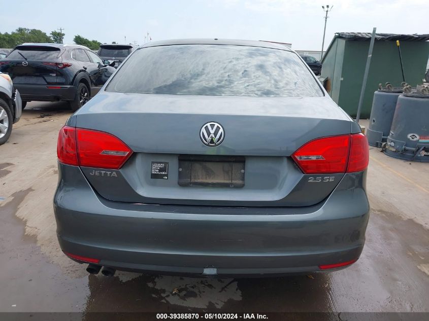 2012 Volkswagen Jetta 2.5L Se VIN: 3VWDX7AJ5CM015315 Lot: 39385870