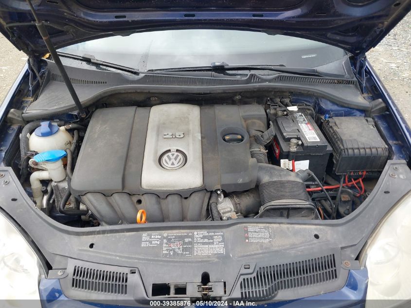 2007 Volkswagen Rabbit 2-Door VIN: WVWBR71K27W126049 Lot: 39385876