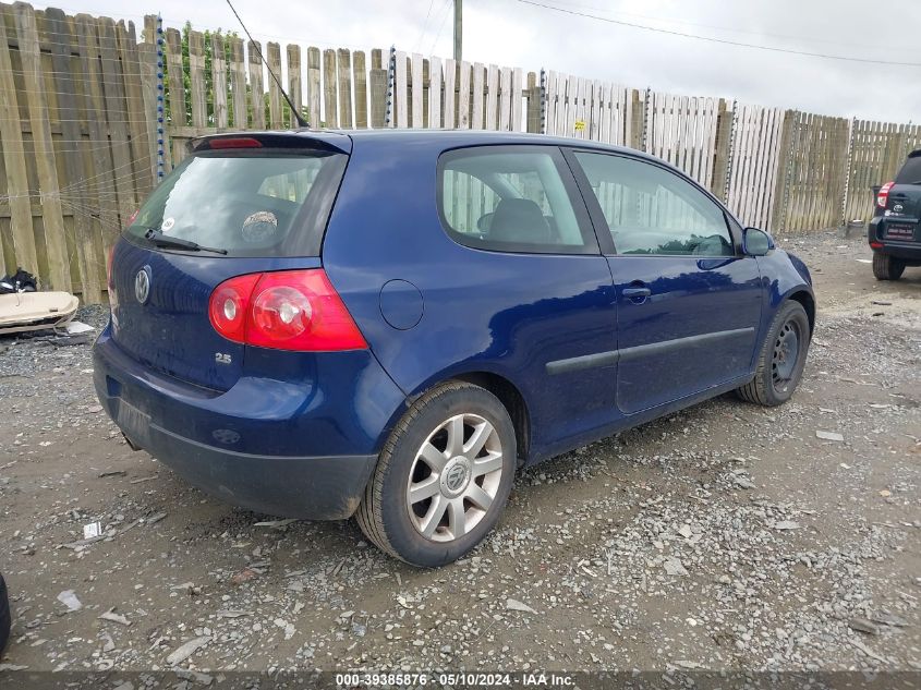 2007 Volkswagen Rabbit 2-Door VIN: WVWBR71K27W126049 Lot: 39385876