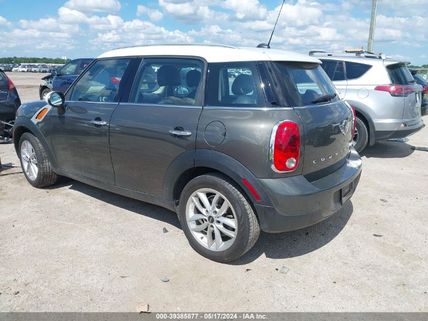 2013 Mini Countryman Cooper VIN: WMWZB3C56DWR36019 Lot: 39385877