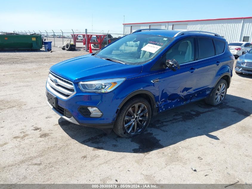 2017 Ford Escape Titanium VIN: 1FMCU9J97HUB11938 Lot: 39385879