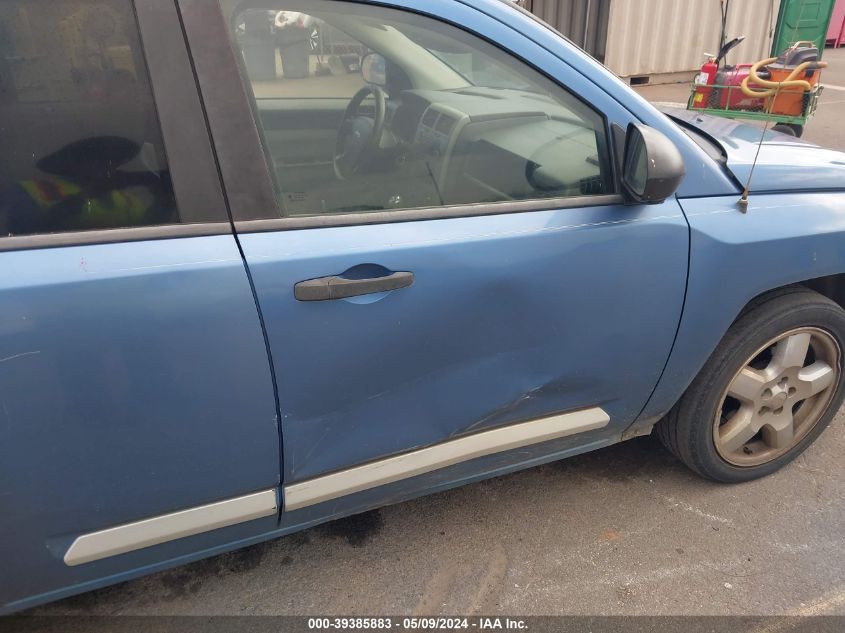 2007 Jeep Compass Limited VIN: 1J8FF57W57D103605 Lot: 39385883