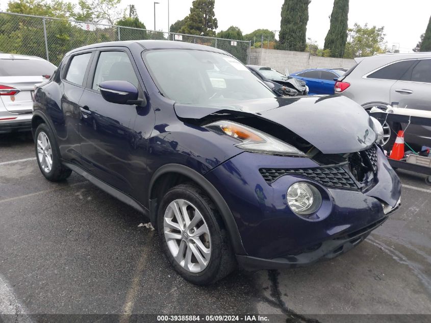 2016 Nissan Juke S VIN: JN8AF5MR2GT600492 Lot: 39385884