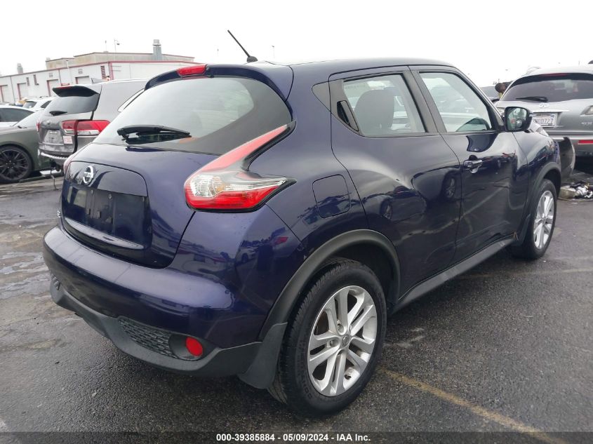 2016 Nissan Juke S VIN: JN8AF5MR2GT600492 Lot: 39385884