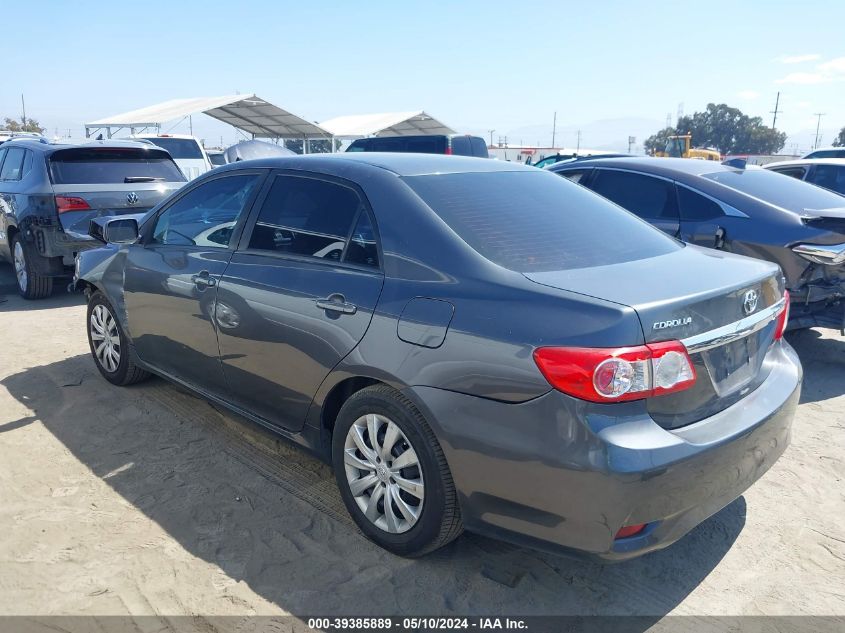 2012 Toyota Corolla Le VIN: 2T1BU4EE1CC850822 Lot: 39385889