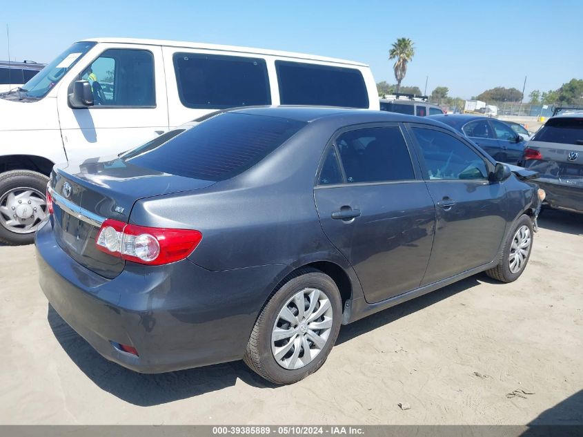 2012 Toyota Corolla Le VIN: 2T1BU4EE1CC850822 Lot: 39385889