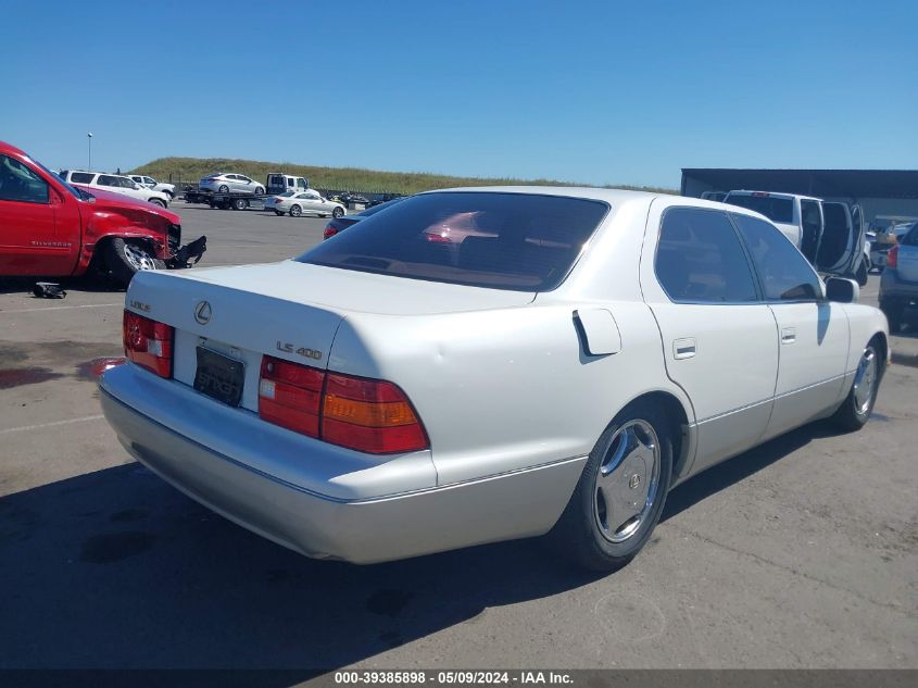 1998 Lexus Ls 400 VIN: JT8BH28F5W0123631 Lot: 39385898