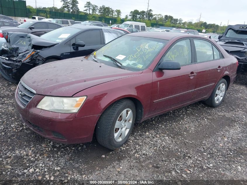 2009 Hyundai Sonata Gls VIN: 5NPET46C29H453395 Lot: 39385901