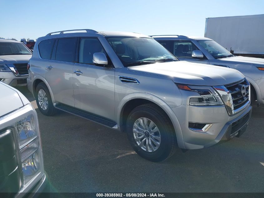 2024 Nissan Armada Sv 4Wd VIN: JN8AY2AD0R9708904 Lot: 39385902