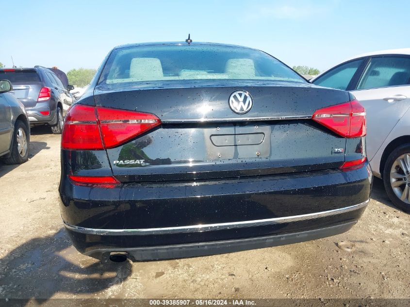 2016 Volkswagen Passat 1.8T S VIN: 1VWAS7A31GC053991 Lot: 39385907