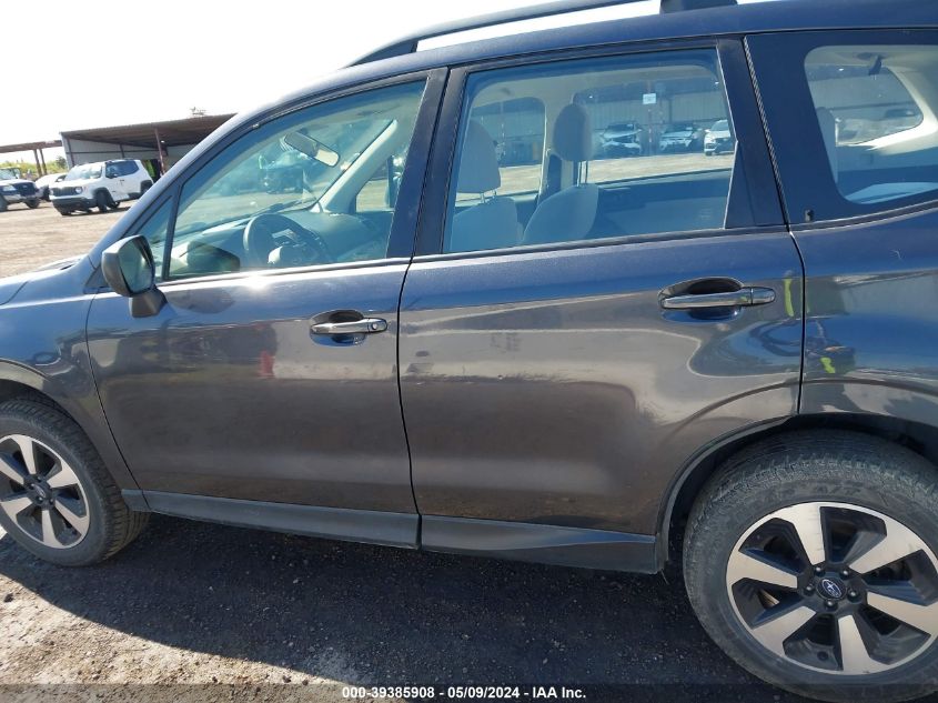 2018 Subaru Forester 2.5I VIN: JF2SJABC9JH526683 Lot: 39385908