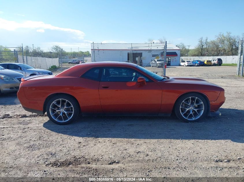 2022 Dodge Challenger Gt VIN: 2C3CDZJG9NH230015 Lot: 39385916