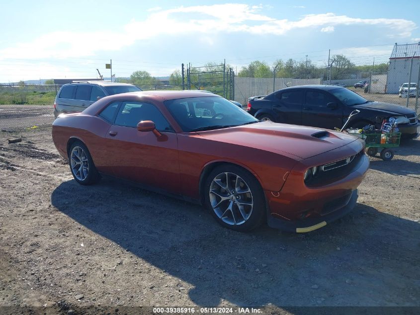 2022 Dodge Challenger Gt VIN: 2C3CDZJG9NH230015 Lot: 39385916