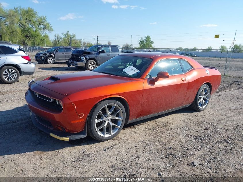 2022 Dodge Challenger Gt VIN: 2C3CDZJG9NH230015 Lot: 39385916