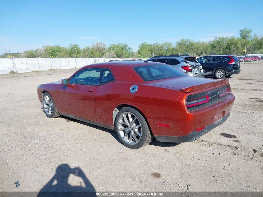 2022 Dodge Challenger Gt VIN: 2C3CDZJG9NH230015 Lot: 39385916