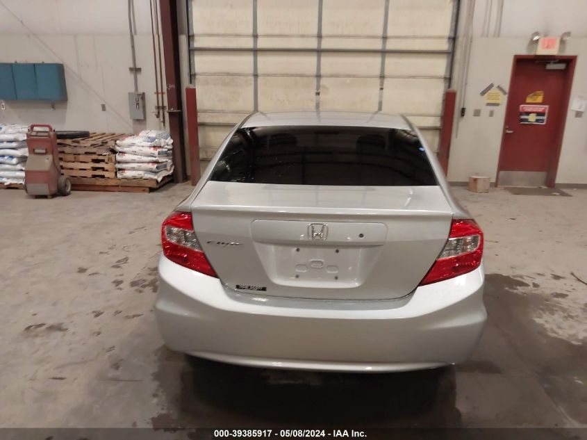 2012 Honda Civic Dx VIN: 19XFB2F24CE008199 Lot: 39385917