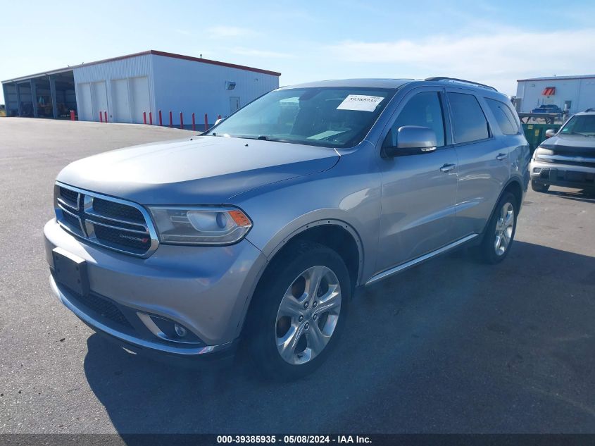 2014 Dodge Durango Limited VIN: 1C4RDJDG2EC405906 Lot: 39385935