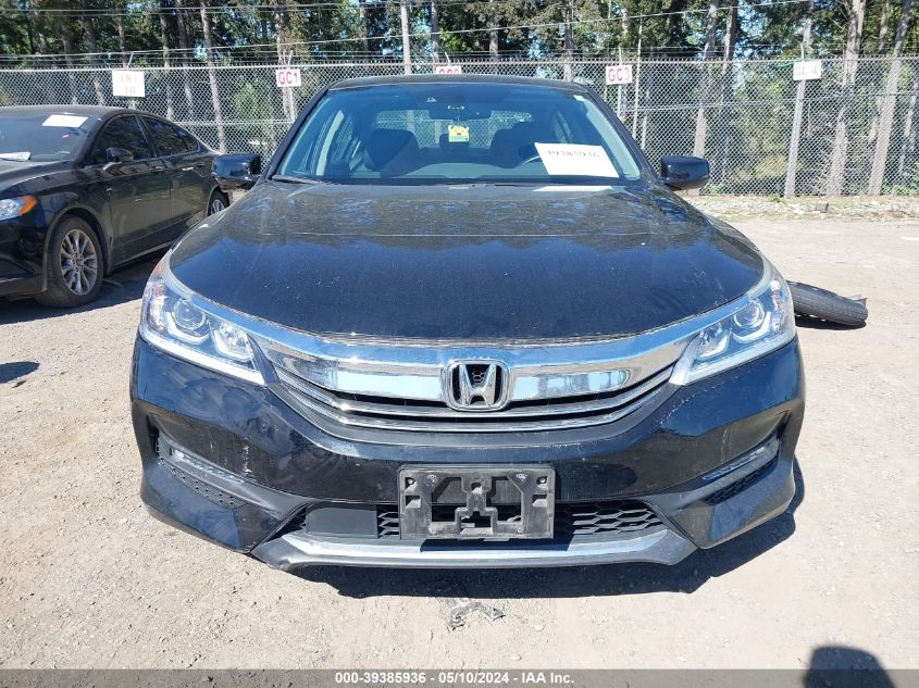 2017 Honda Accord Ex-L V6 VIN: 1HGCR3F02HA022116 Lot: 39385936