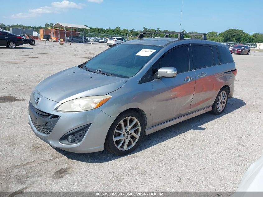 2013 Mazda Mazda5 Grand Touring VIN: JM1CW2DL5D0162529 Lot: 39385938