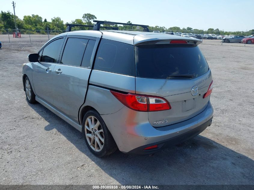 2013 Mazda Mazda5 Grand Touring VIN: JM1CW2DL5D0162529 Lot: 39385938