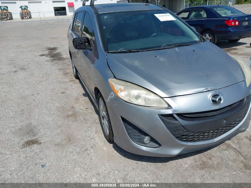 2013 Mazda Mazda5 Grand Touring VIN: JM1CW2DL5D0162529 Lot: 39385938