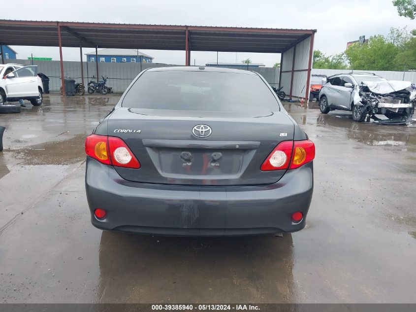 2010 Toyota Corolla Le VIN: 1NXBU4EE0AZ371397 Lot: 39385940