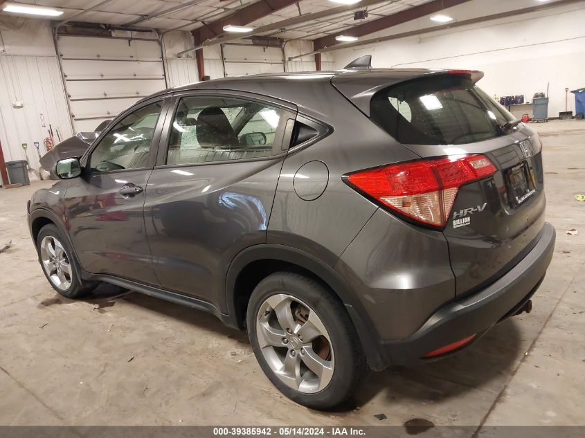 2017 Honda Hr-V Lx VIN: 3CZRU6H32HG702853 Lot: 39385942