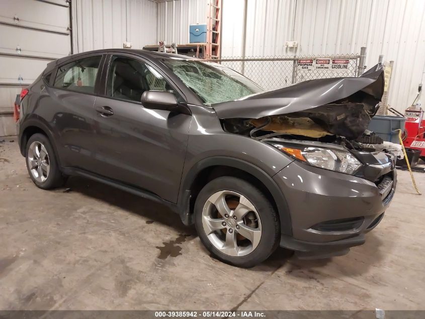 2017 Honda Hr-V Lx VIN: 3CZRU6H32HG702853 Lot: 39385942