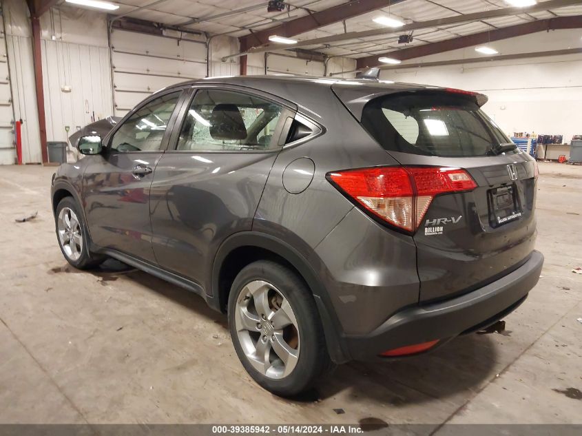 2017 Honda Hr-V Lx VIN: 3CZRU6H32HG702853 Lot: 39385942