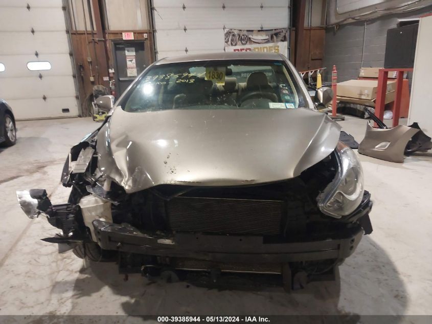 2013 Hyundai Elantra Gls/Limited VIN: 5NPDH4AE6DH272010 Lot: 39385944