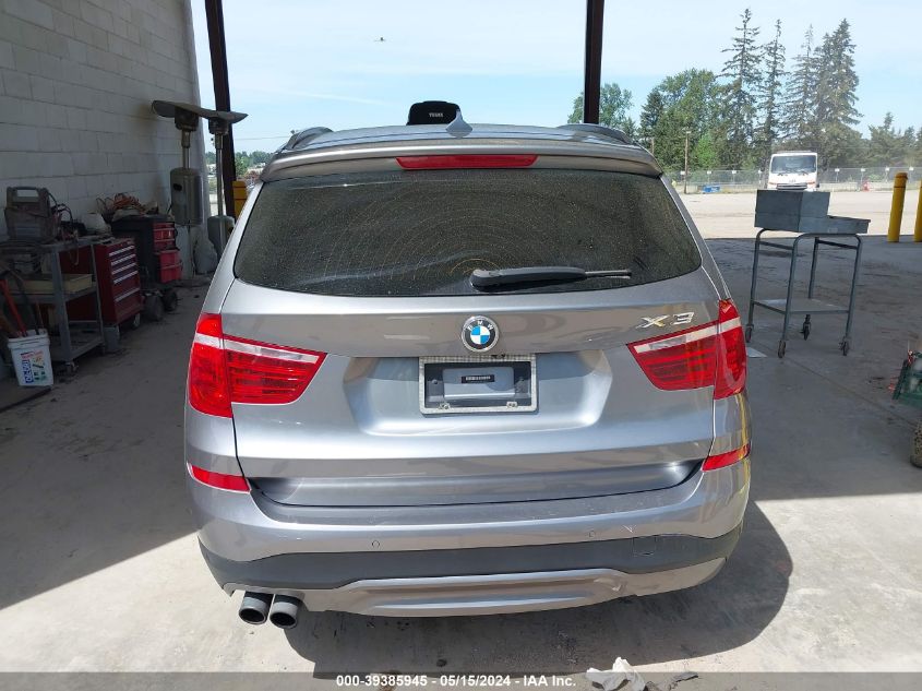 2017 BMW X3 Sdrive28I VIN: 5UXWZ7C37H0V90710 Lot: 39385945