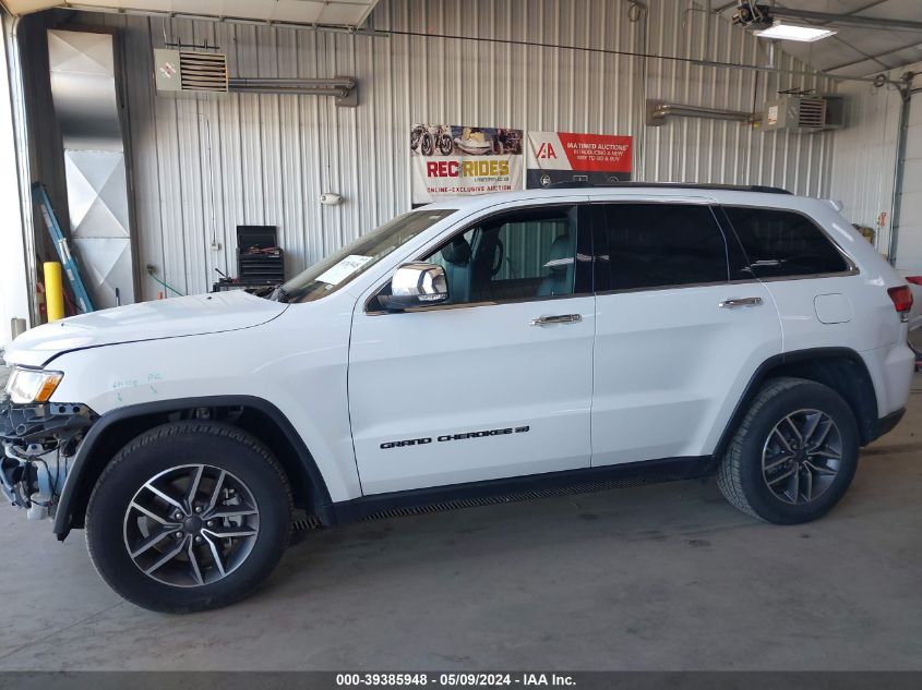 2022 Jeep Grand Cherokee Wk Limited 4X2 VIN: 1C4RJEBG7NC152892 Lot: 39385948