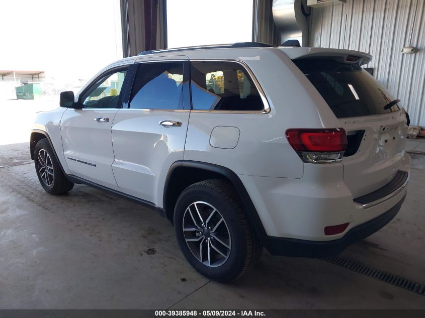 2022 Jeep Grand Cherokee Wk Limited 4X2 VIN: 1C4RJEBG7NC152892 Lot: 39385948