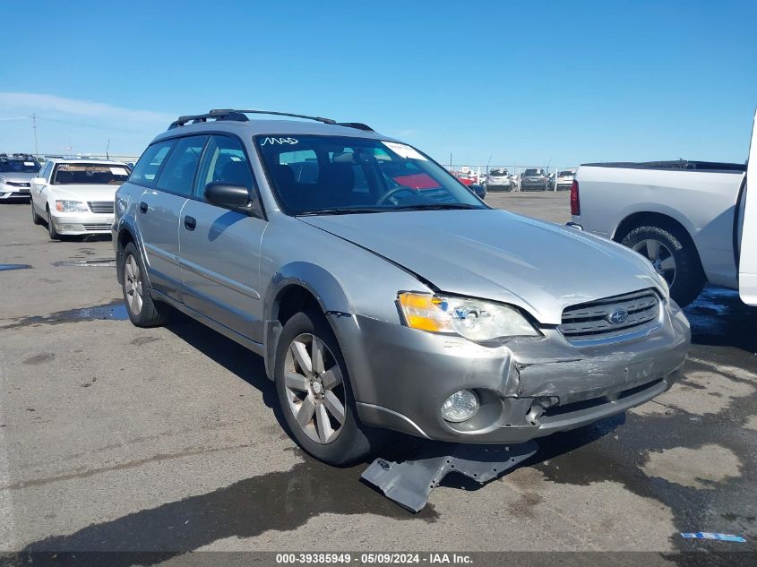 2007 Subaru Outback 2.5I VIN: 4S4BP61C277321731 Lot: 39385949