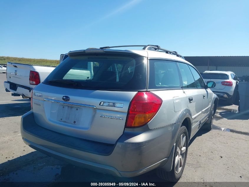 2007 Subaru Outback 2.5I VIN: 4S4BP61C277321731 Lot: 39385949