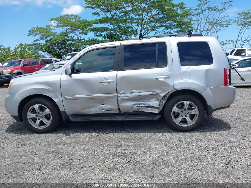 2014 Honda Pilot Ex-L VIN: 5FNYF3H57EB024405 Lot: 39385951