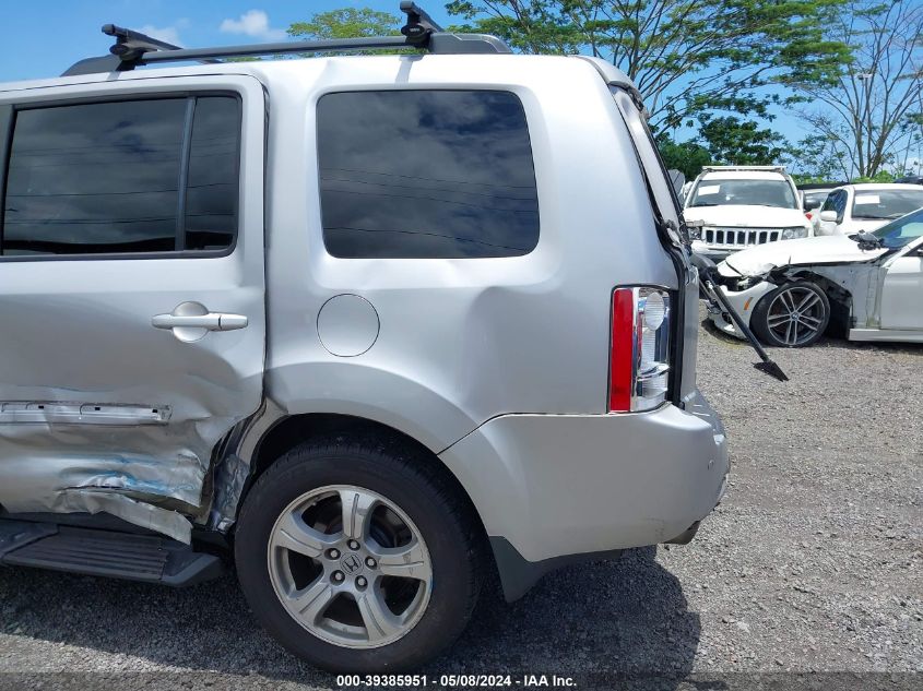 2014 Honda Pilot Ex-L VIN: 5FNYF3H57EB024405 Lot: 39385951