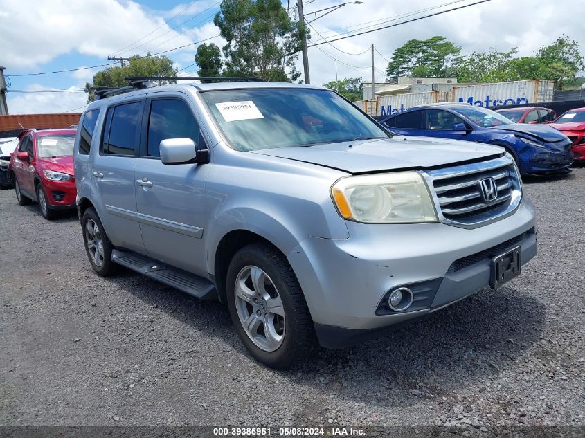 2014 Honda Pilot Ex-L VIN: 5FNYF3H57EB024405 Lot: 39385951