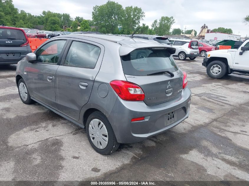 2017 Mitsubishi Mirage Es VIN: ML32A3HJ0HH008619 Lot: 39385956