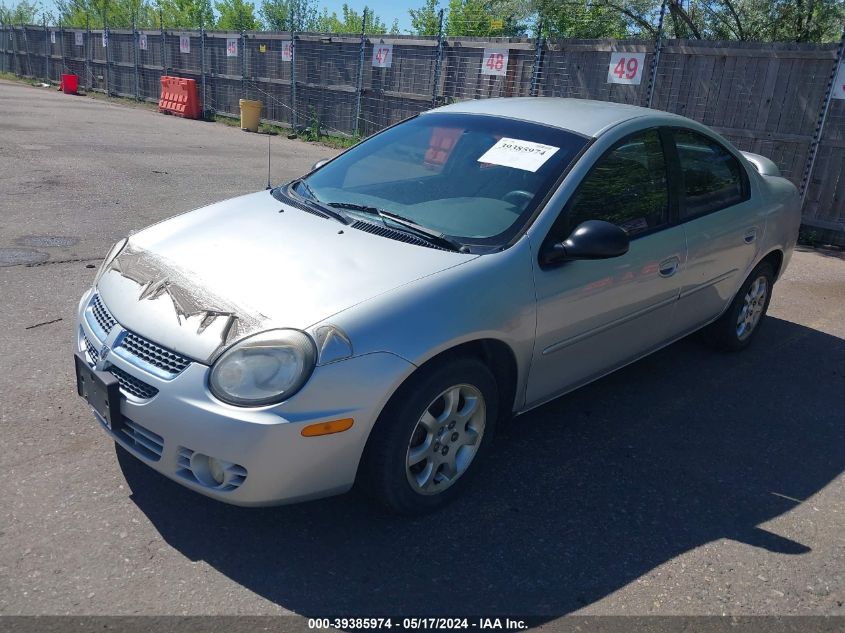 2003 Dodge Neon Sxt VIN: 1B3ES56C33D182967 Lot: 39385974