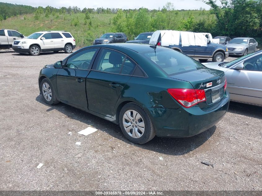 2014 Chevrolet Cruze Ls Auto VIN: 1G1PA5SHXE7208745 Lot: 39385978