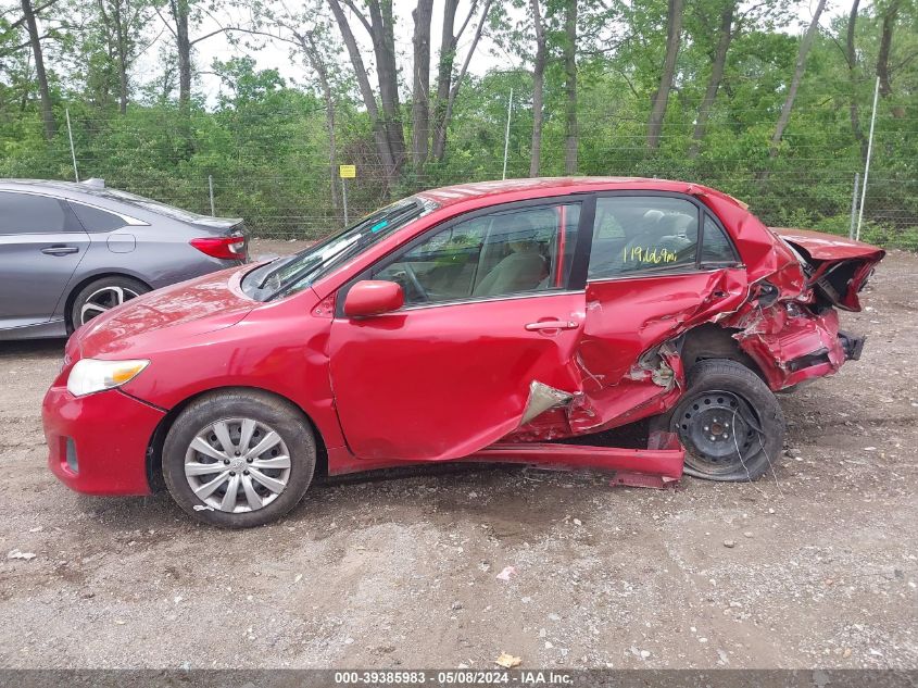 2013 Toyota Corolla Le VIN: 5YFBU4EE8DP179781 Lot: 39385983