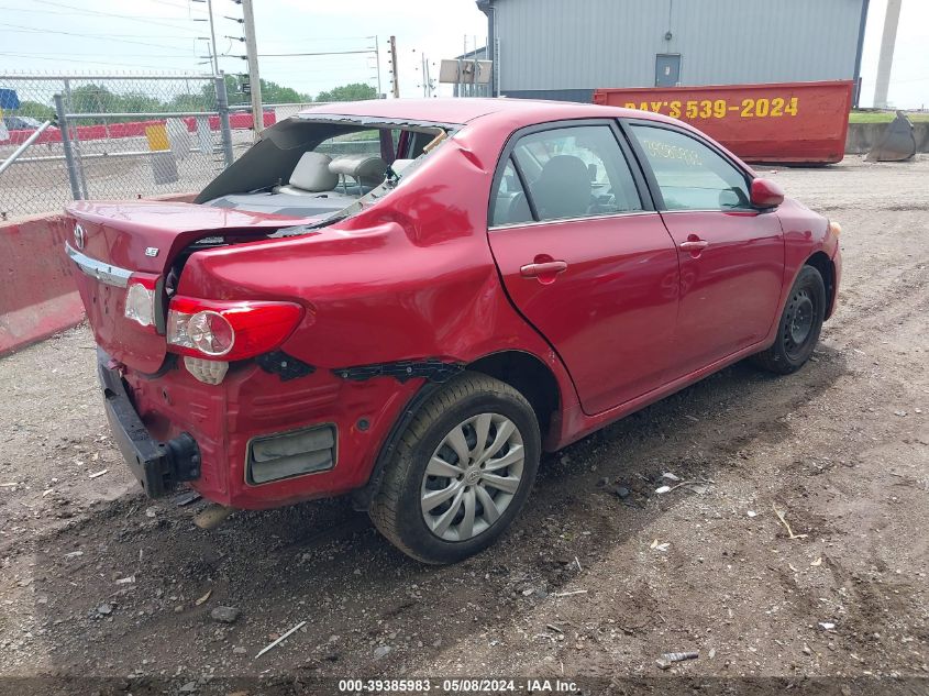 2013 Toyota Corolla Le VIN: 5YFBU4EE8DP179781 Lot: 39385983